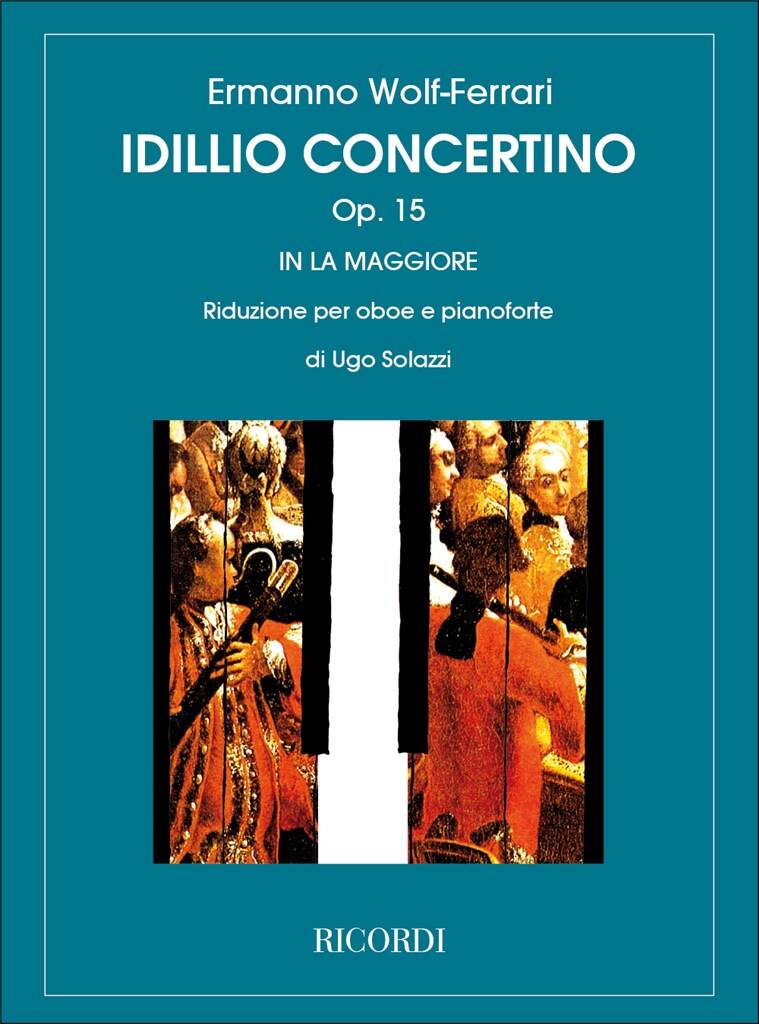Idillio - Concertino In La Op.15 - noty pro hoboj a klavír
