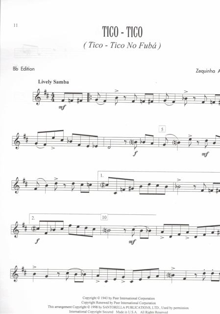 Latin Favorites - pro trumpetu