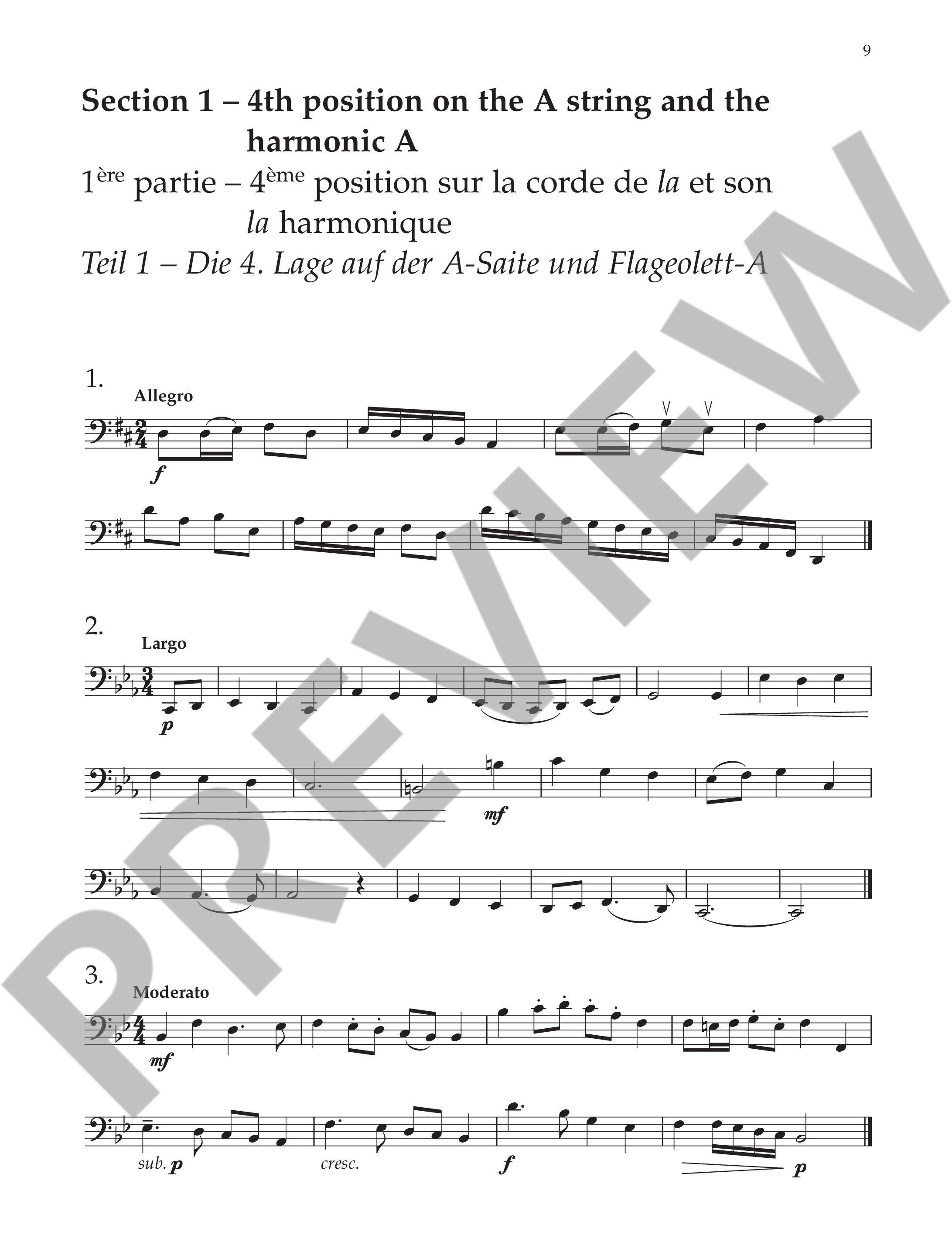 Cello Sight Reading 2 škola hry na violoncello