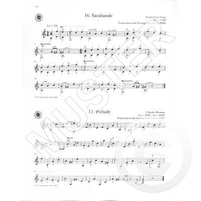Baroque Guitar Anthology Vol. 1 - 25 Guitar and Lute Pieces