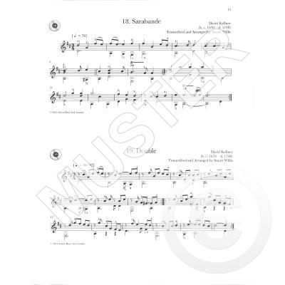 Baroque Guitar Anthology Vol. 1 - 25 Guitar and Lute Pieces