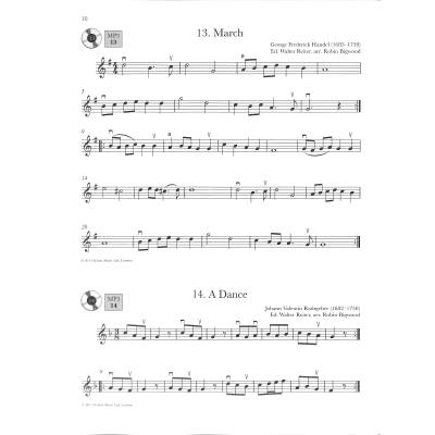 Baroque Violin Anthology pro housle a klavír