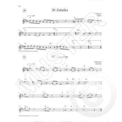 Easy Folk pro příčnou flétnu 29 Traditional Pieces