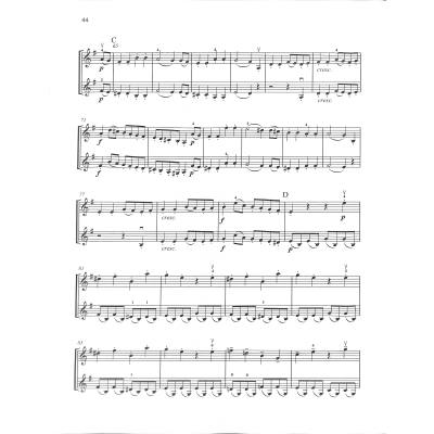 Duets for fun: jednoduché dueta pro dvoje housle