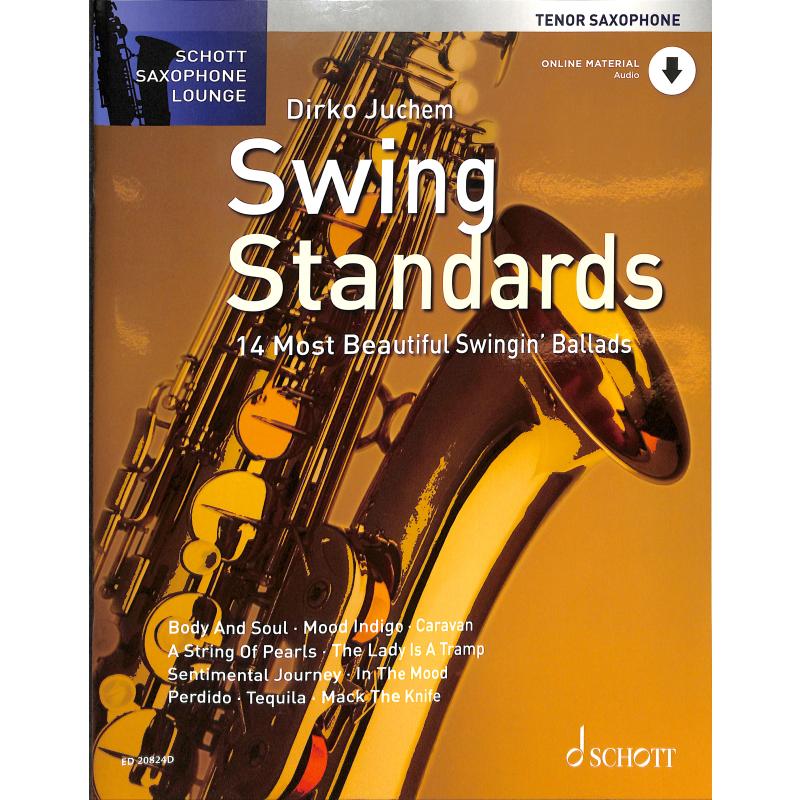 Swing Standards - 14 nejkrásnějších swingových balad pro tenor saxofon