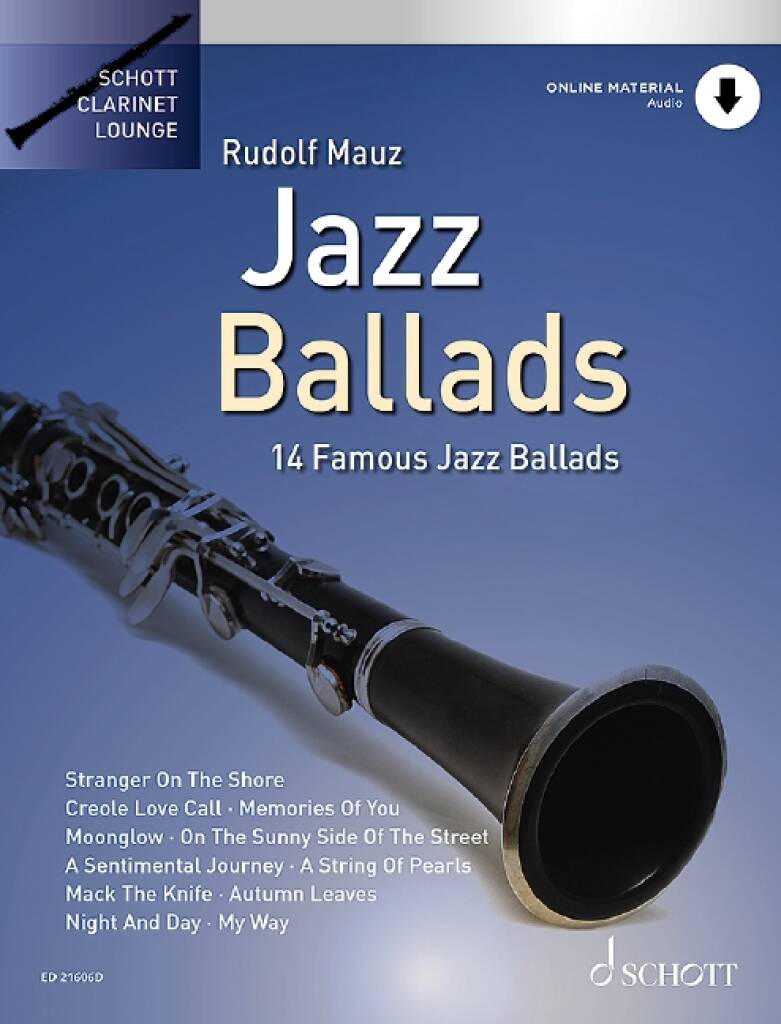 Jazz Ballads - 14 krásných Jazových ballad pro klarinet
