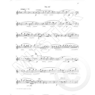 Clarinet Method op. 63 Band 2: No. 34-52 škola hry na klarinet