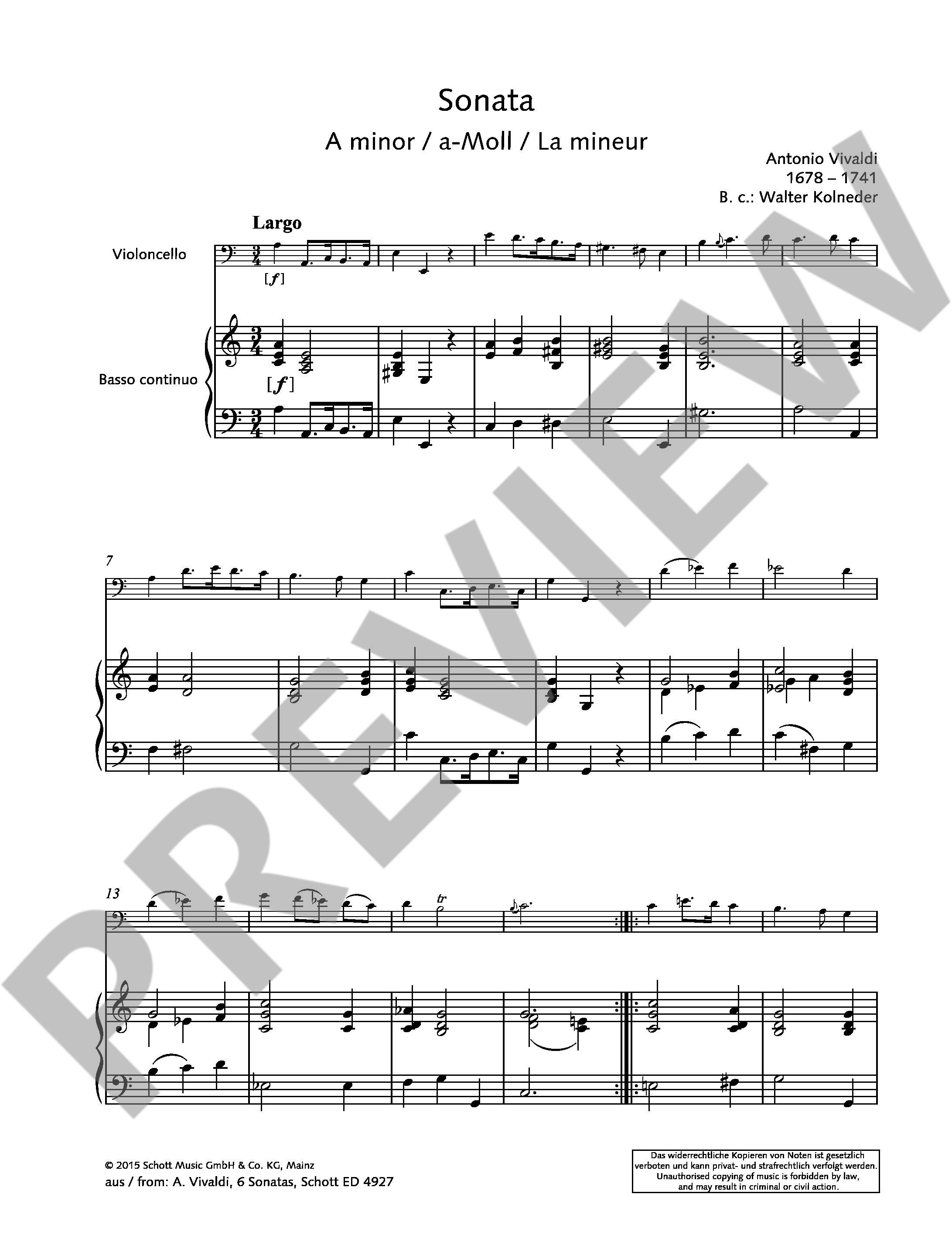 Schott Cello Library - Slavné originální kousky  pro violoncello a klavír