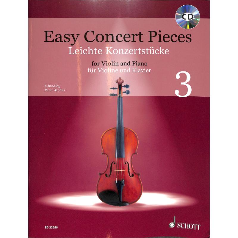 Easy Concert Pieces Band 3 - noty pro housle a klavír