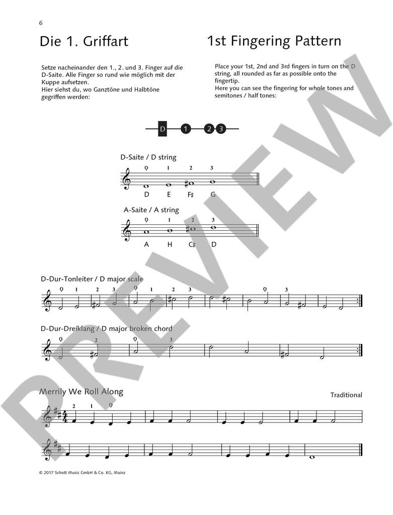 Daumenlage - Duety a cvičení pro úvod do hry palcem na violoncello