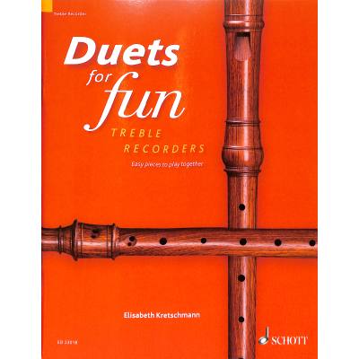 Duets for fun jednoduché skladby dvě altové zobcové flétny