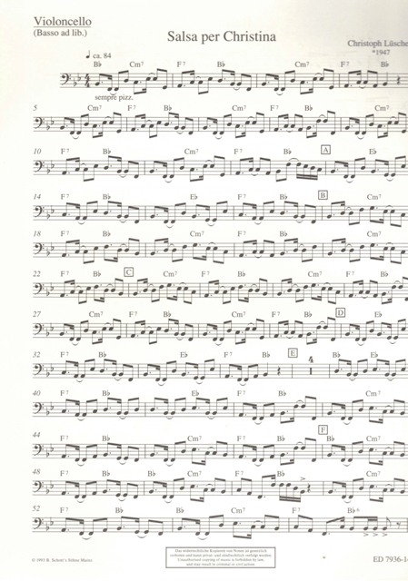 Salsa for String Ensemble - pro smyčcový orchestr