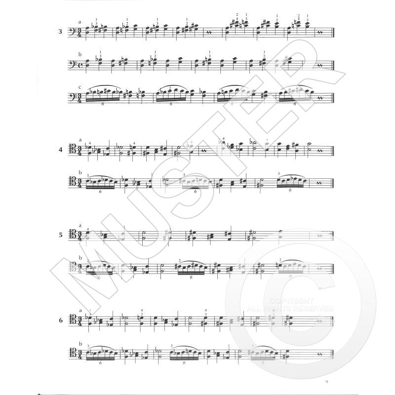 Basis ( Etuden ) Vcl. - etudy a cvičení pro violoncello