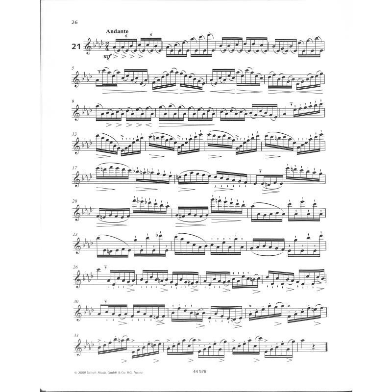 Etudes - 25 studií pro příčnou flétnu