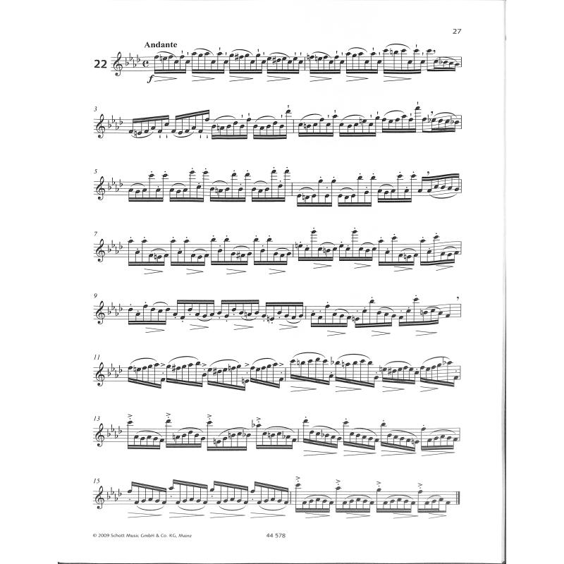 Etudes - 25 studií pro příčnou flétnu