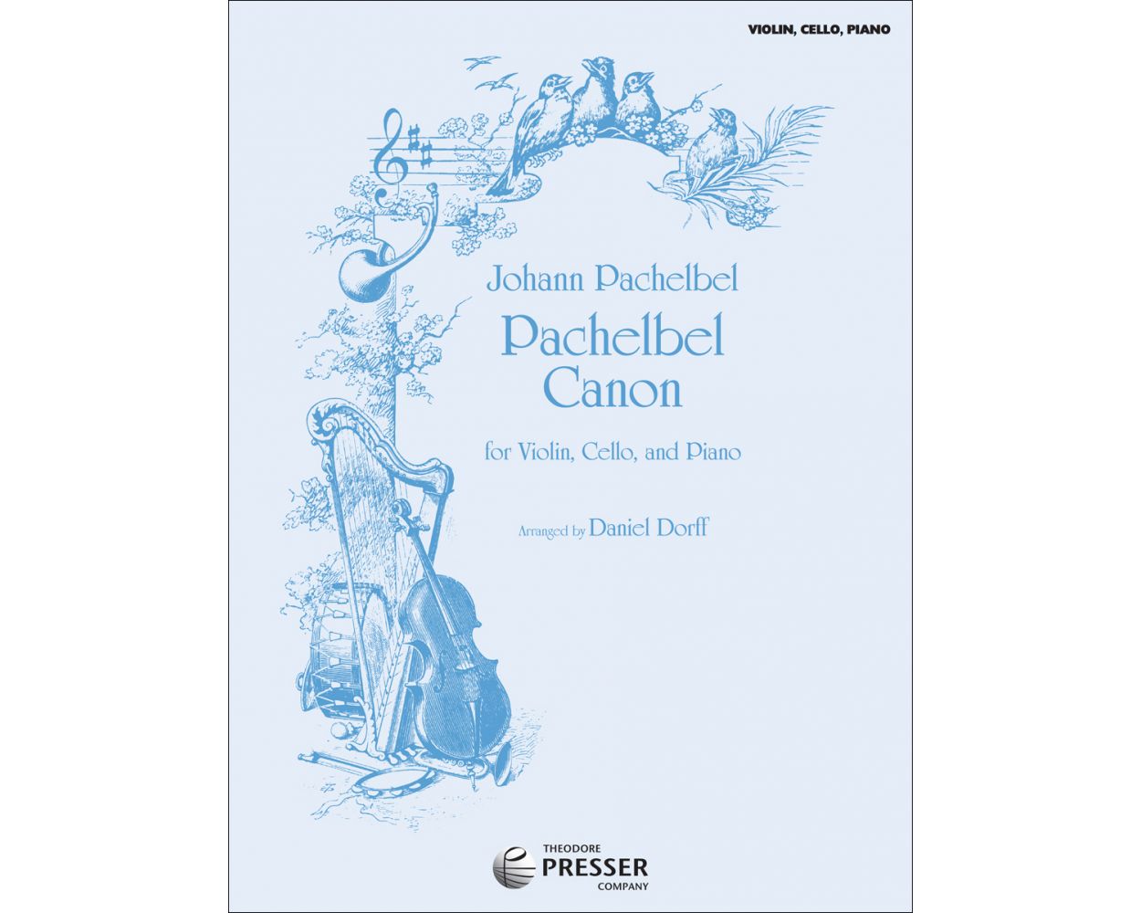 Canon D - pro housle, violoncello a klavír