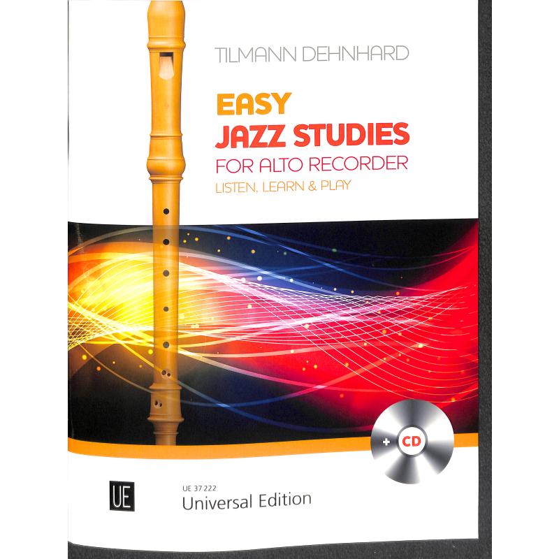 Easy Jazz Studies - Listen, Learn and Play - skladby pro altovou flétnu