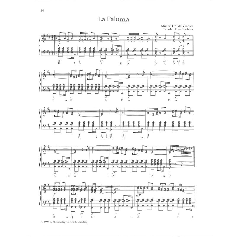Exclusiv Tango Melodien - melodie pro akordeon