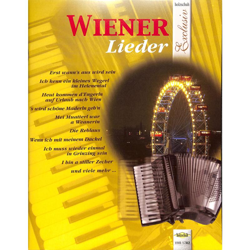 Exclusiv Wiener Lieder - melodie pro akordeon