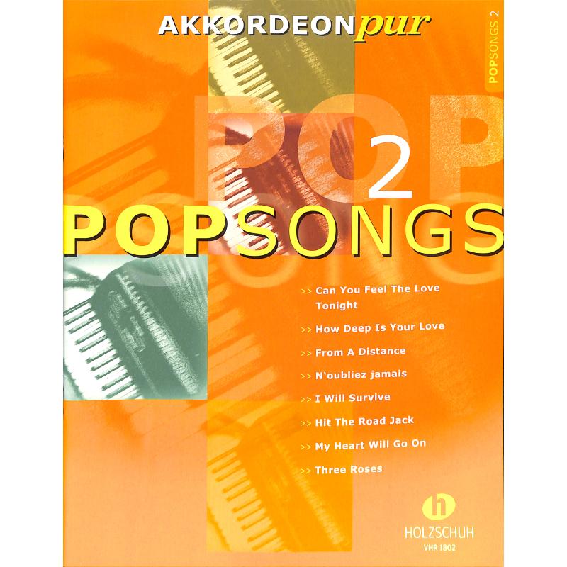 Akkordeon Pur: Pop Songs 2 - noty pro akordeon