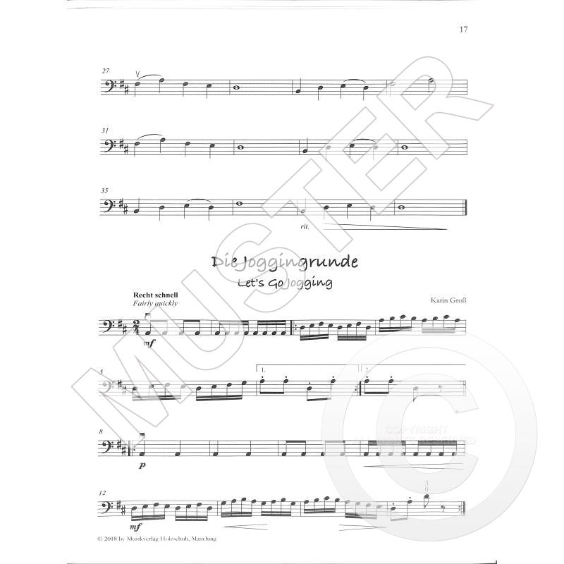 Starke Duos Für Cello und Klavier - 23 skladeb pro dvoje violoncella a klavír – snadné v obou nástrojích