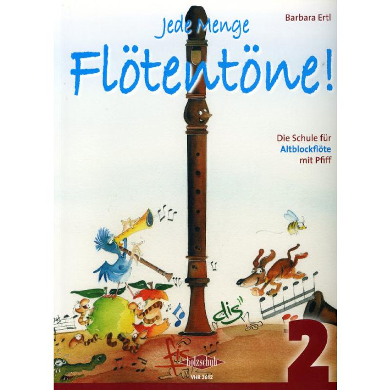 Jede Menge Flötentöne 2 - učebnice pro altovou flétnu