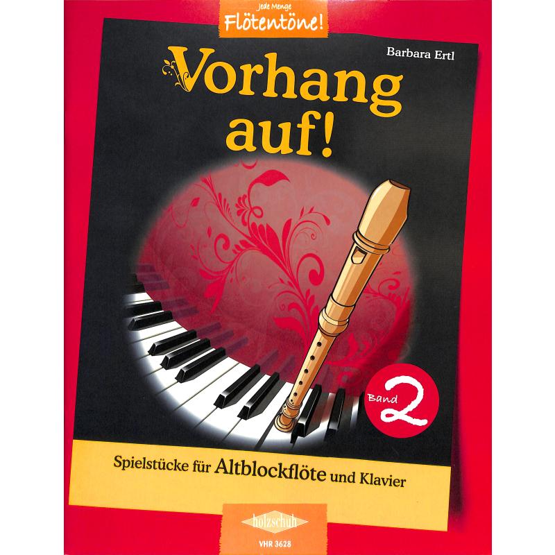 Vorhang Auf 2 SpielstuckeVorhang Auf 1 Spielbuch - noty pro altovou flétnu a klavír