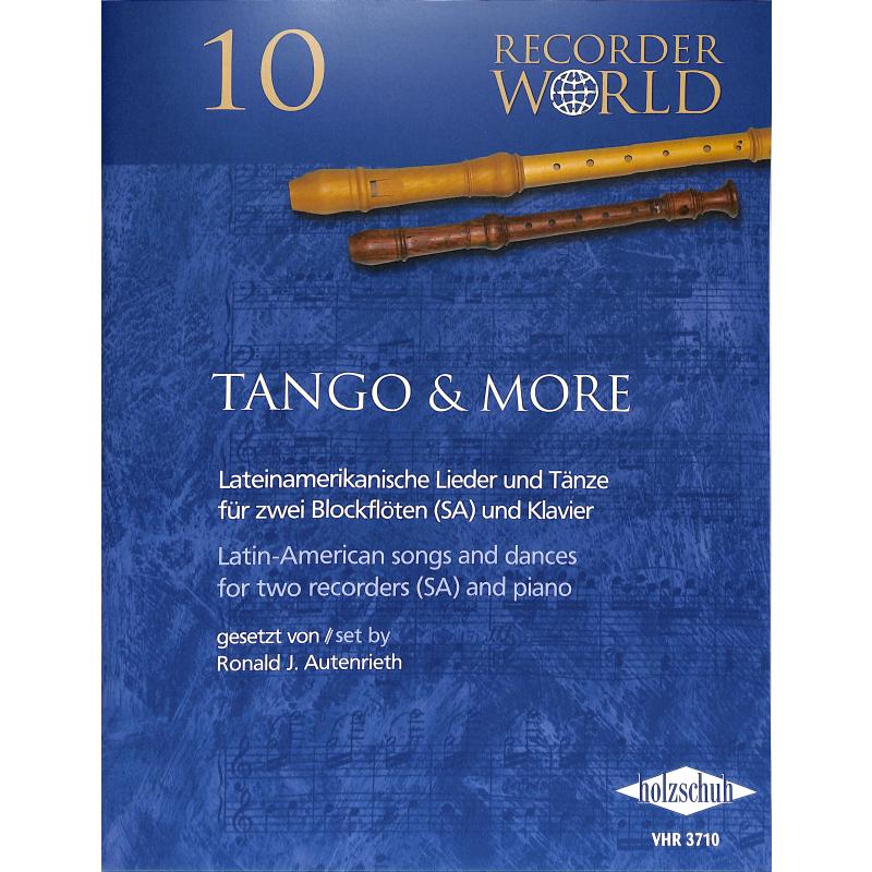 Tango & More - noty pro dvě flétny SA a klavír