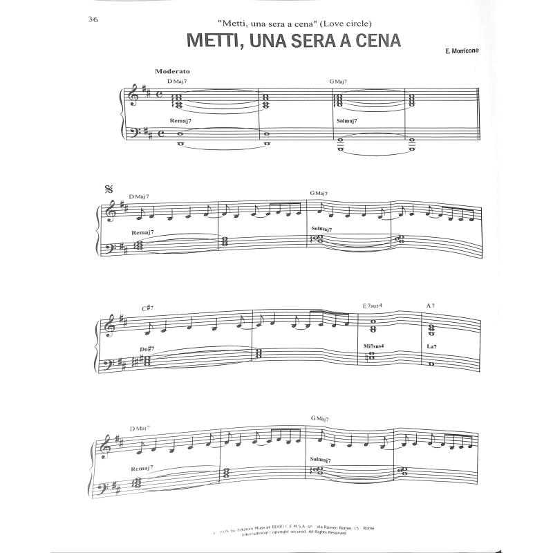 Ennio Morricone Anthology pro klavír
