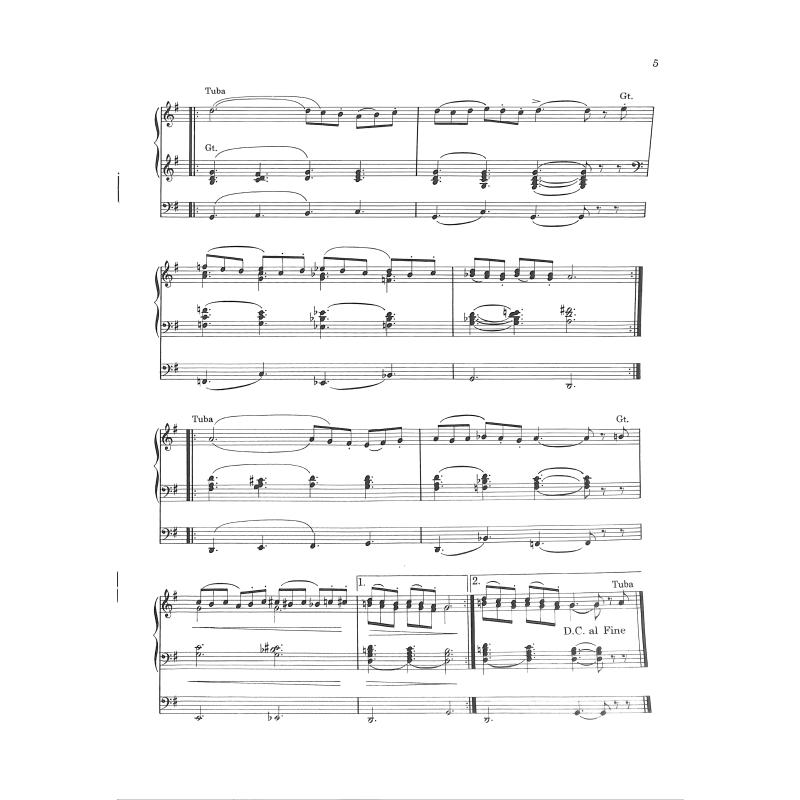 Tuba Tune D Opus 15 - pro varhany