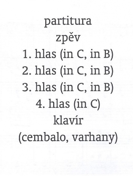 Barokní písně času vánočního pro souborovou hru a zpěv (2-5 hráčů) / partitura + party