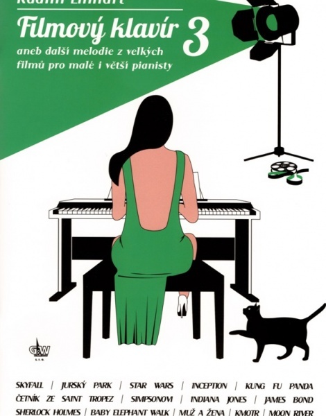 Filmový klavír aneb melodie z velkých filmů pro malé pianisty 3 - Radim Linhart