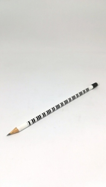 Tužka s potiskem klaviatura bílá barva