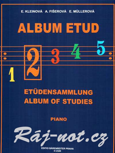 Album etud 2 - Eliška Kleinová, Alena Fišerová, Eva Müllerová