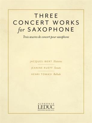 Three Concert Works pro altový saxofon a klavír