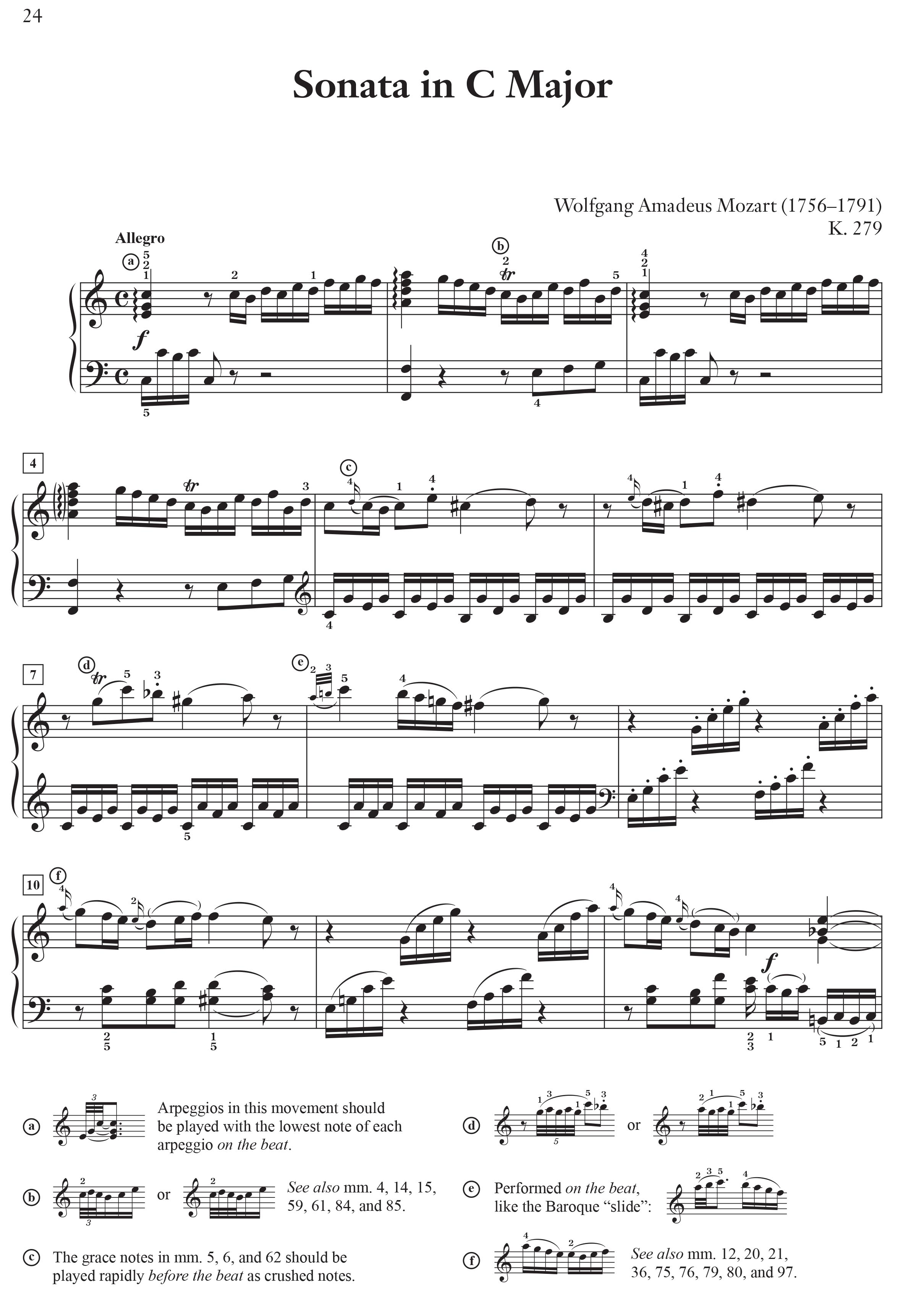 Mozart Piano Sonatas 1 sonáty pro klavír