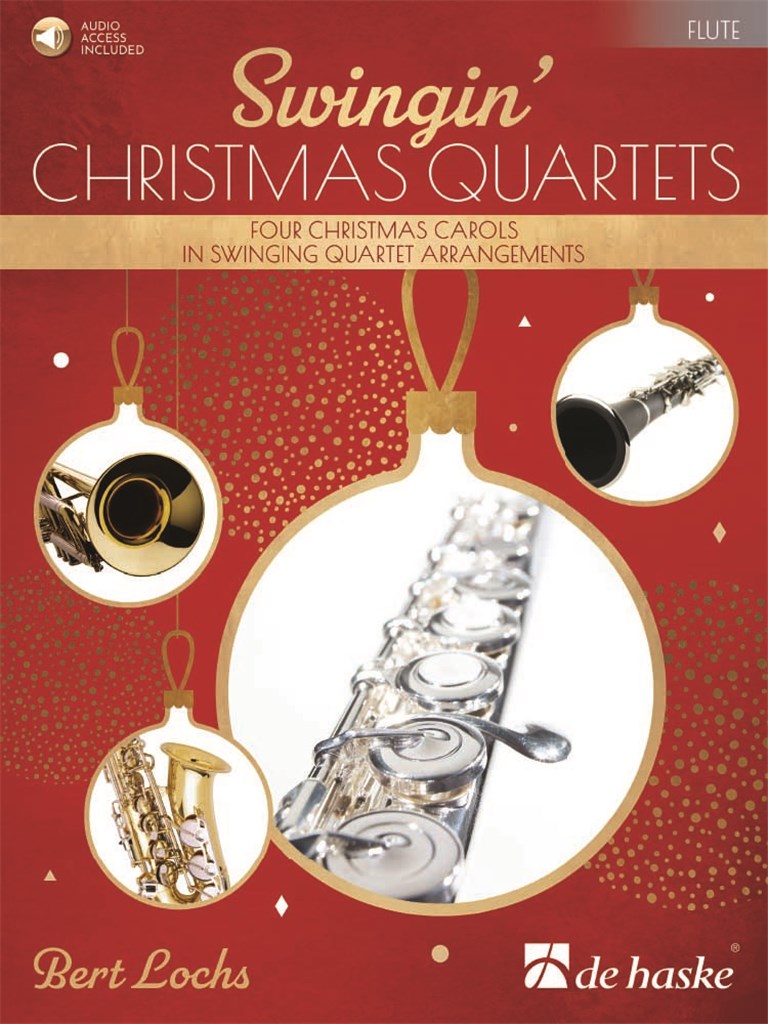 Swingin' Christmas Quartets - noty kvartet čtyř příčných fléten