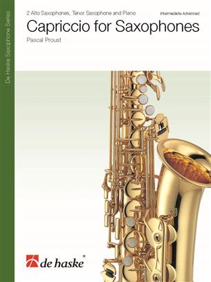 Capriccio for 2 Alto Saxophones, Tenor Saxophone a klavír