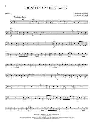 Noty pro violoncello - Classic Rock - Instrumental Play-Along