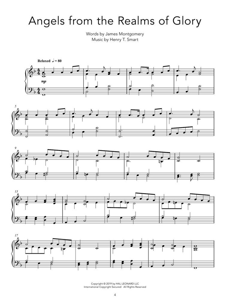 Peaceful Christmas Piano Solos - 30 vánočních melodií pro sólový klavír