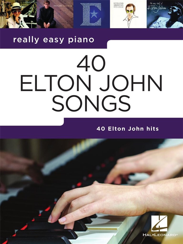 Really Easy Piano: 40 Elton John Songs - 40 písní pro klavír od Elton John