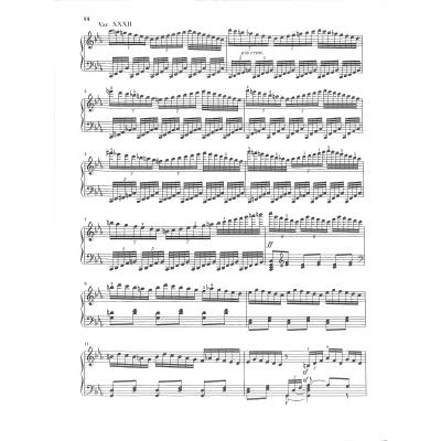 32 Variations In C-minor WoO 80 pro klavír