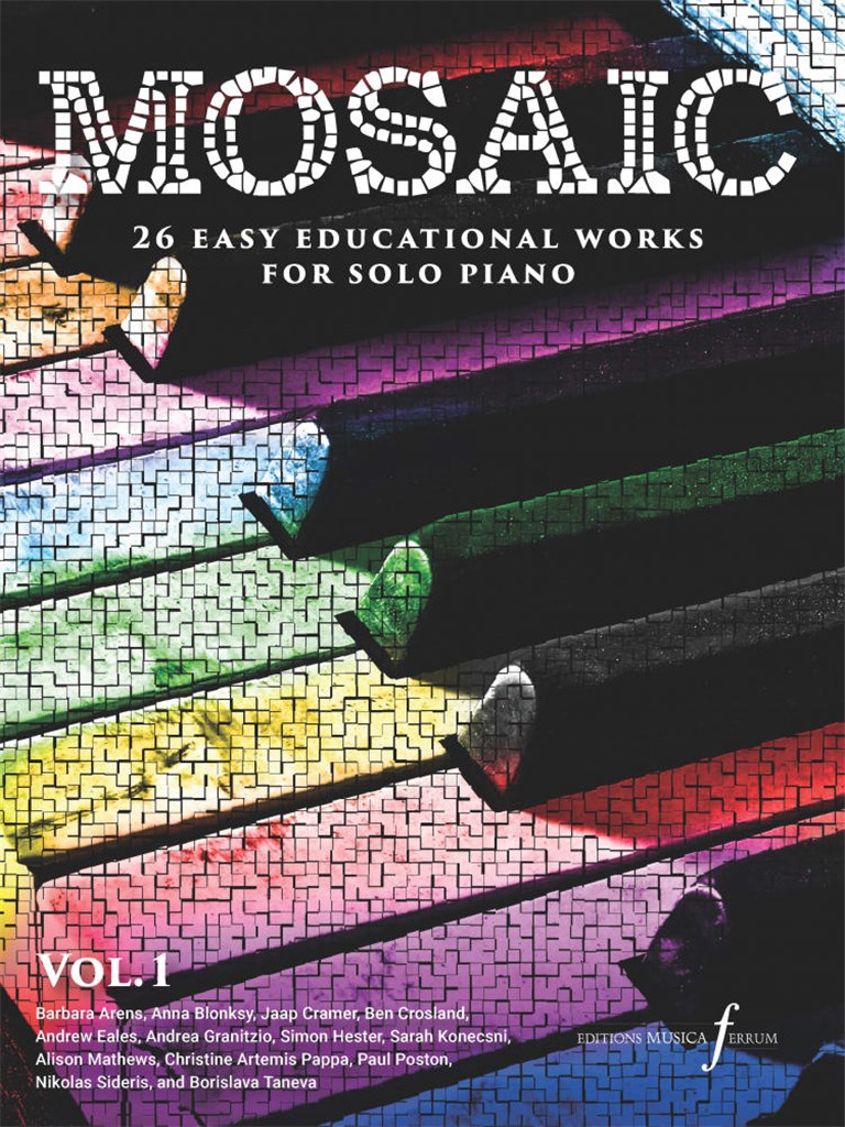 Mosaic volume 1 - 26 jednoduchých vzdělávacích děl pro sólový klavír