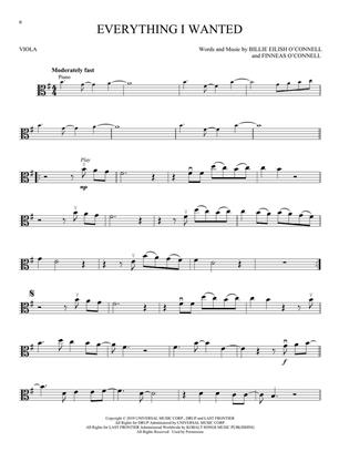 Billie Eilish For Viola - Instrumental Play-Along