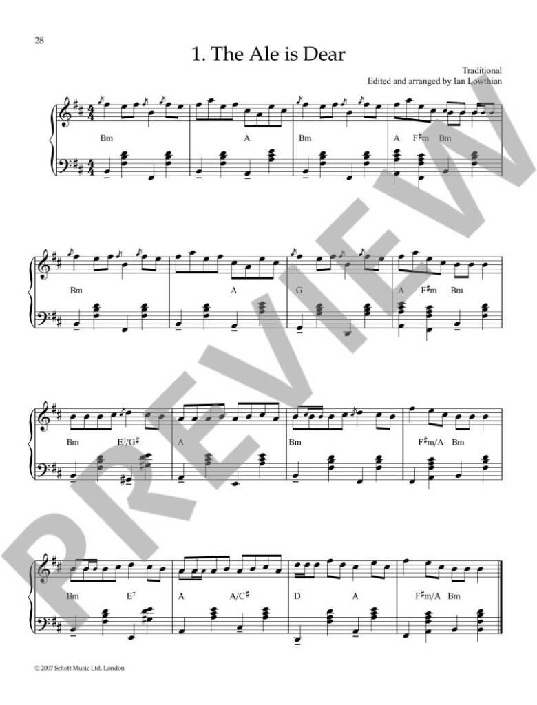 Scottish Folk Tunes - 54 Traditional Pieces for Accordion - pro akordeon