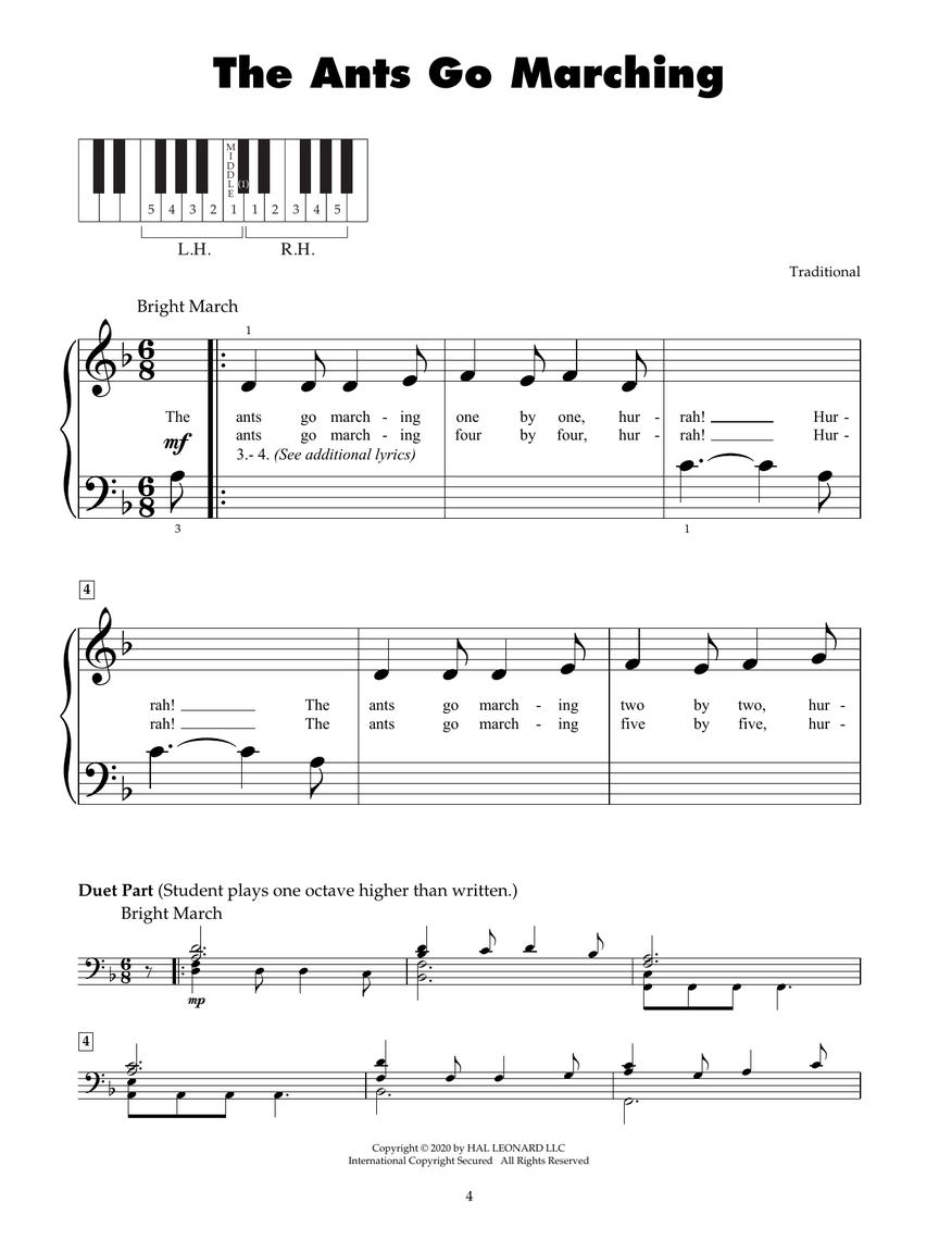 Fun Songs for Five-Finger Piano