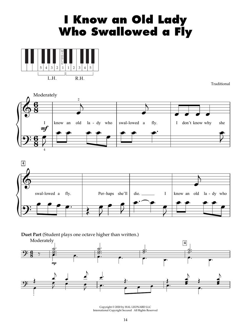 Fun Songs for Five-Finger Piano