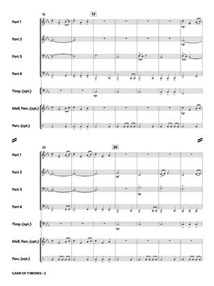 Game of Thrones - Set (Score & Parts)