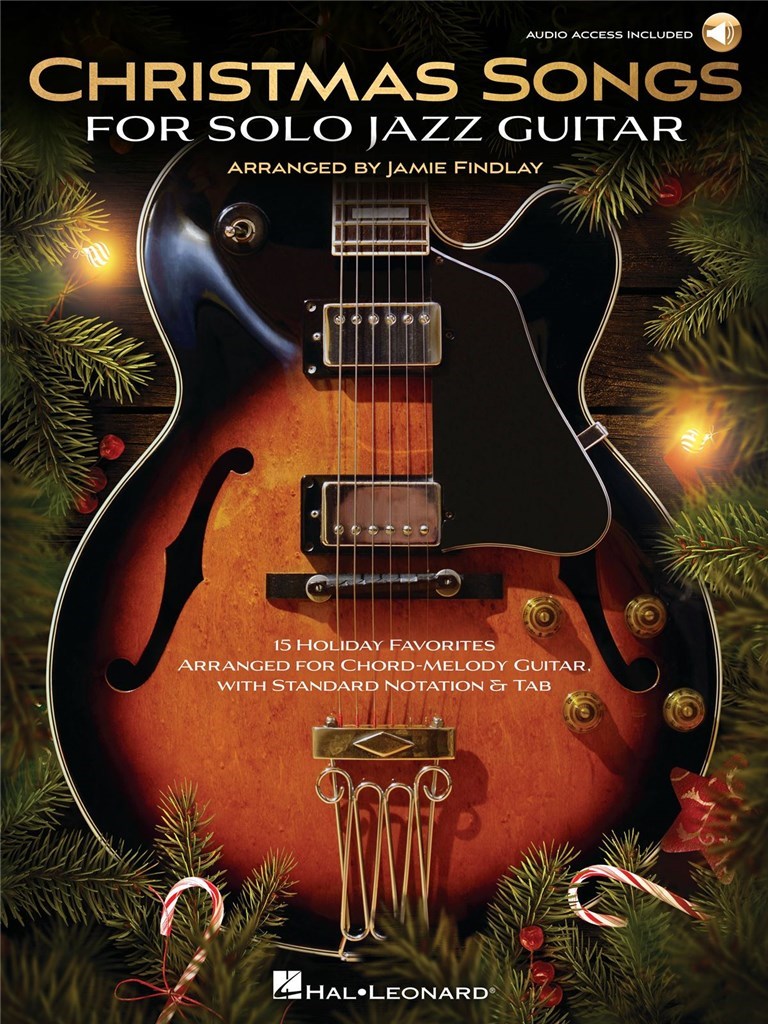 Christmas Songs for Solo Jazz Guitar - vánoční koledy pro kytaru s tabulaturou
