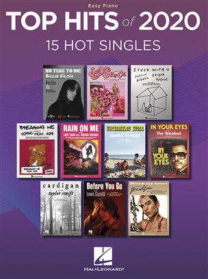 Top Hits of 2020 v jednoduché úpravě pro klavír